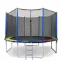 Are large outdoor trampolines suitable for adults?